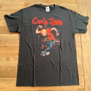 CIRCLE JERKS BAND T SHIRT NEW